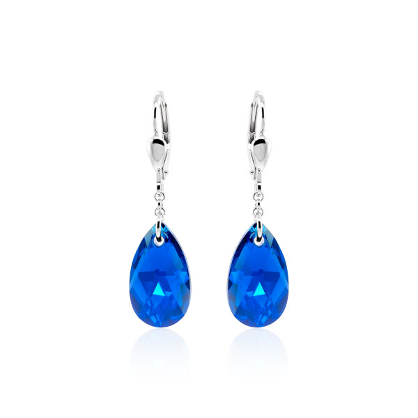 Pendel-Ohrhänger mit Swarovski Kristall PEAR