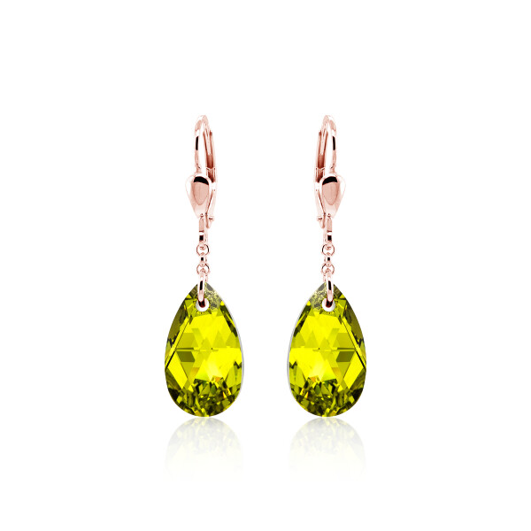 Pendel-Ohrhänger mit Swarovski Kristall PEAR