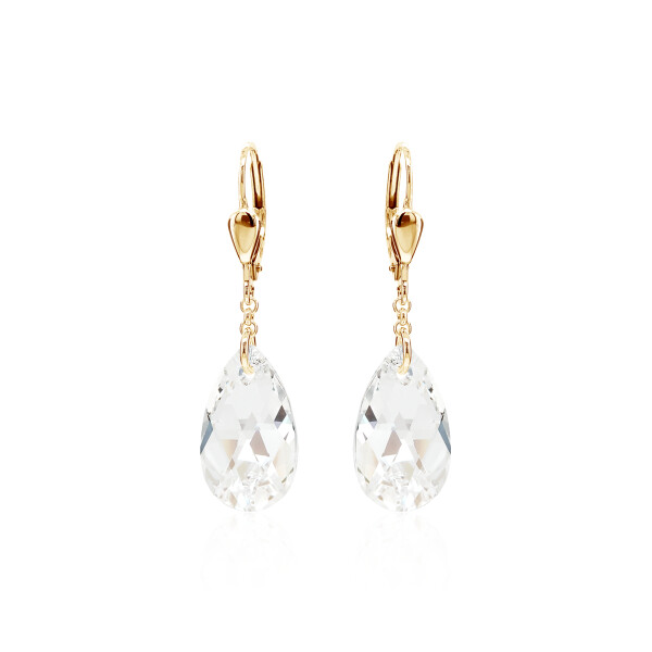Pendel-Ohrhänger mit Swarovski Kristall PEAR