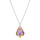 Crystal & Silver Halskette Baroque in Silber Paradise Shine
