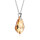 Crystal & Silver Halskette Baroque in Silber Golden Shadow