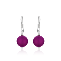 Ohrhänger mit Polaris-Perle Amethyst