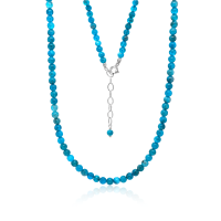 Stone & Silver Halskette Apatit