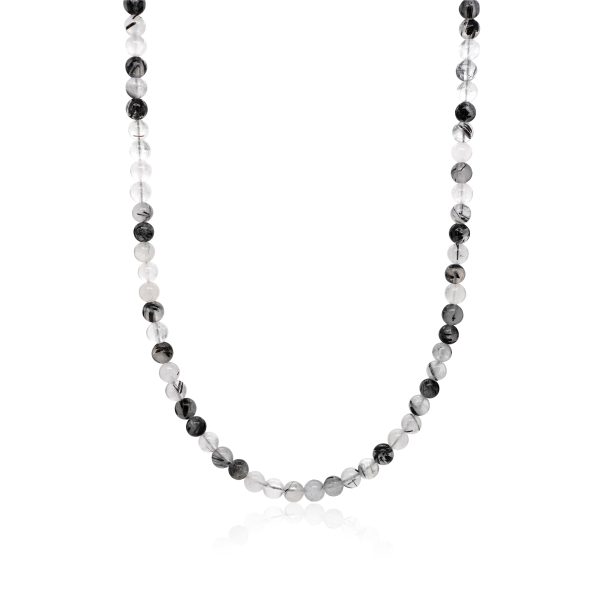 Stone & Silver Halskette Turmalinquarz