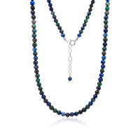 Stone & Silver Halskette Azurit-Malachit