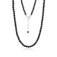 Stone & Silver Halskette Spinell