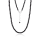 Stone & Silver Halskette Spinell