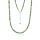 Stone & Silver Halskette Diopsit