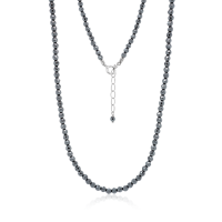 Stone & Silver Halskette Hämatit