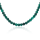 Stone & Silver Halskette Malachit