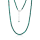 Stone & Silver Halskette Malachit