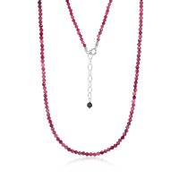 Stone & Silver Halskette Rubin