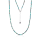Stone & Silver Choker-Halskette Chrysokoll