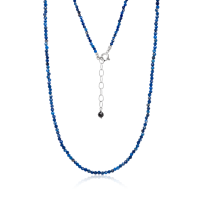 Stone & Silver Choker-Halskette Lapis