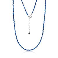 Stone &amp; Silver Choker-Halskette Lapis