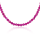 Stone & Silver Choker-Halskette Rubellit