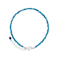 Stone &amp; Silver Armband Achat versch. Farben