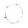Stone & Silver Armband Achat versch. Farben