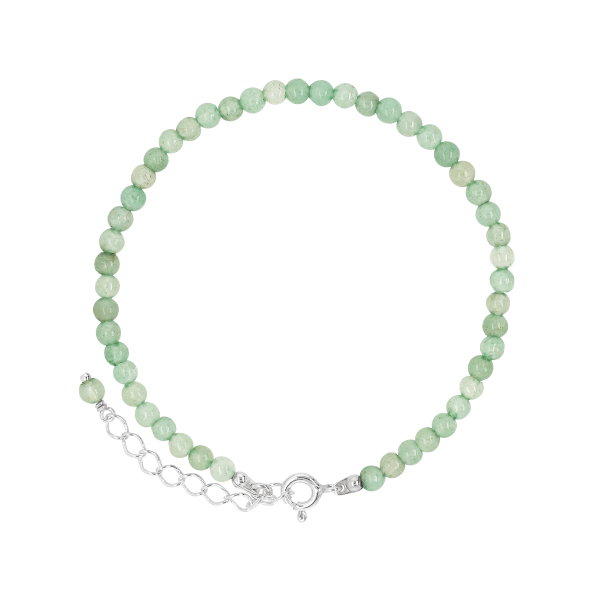 Stone & Silver Armband Aventurin
