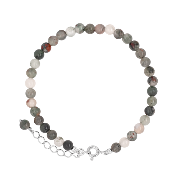Stone & Silver Armband Moosachat