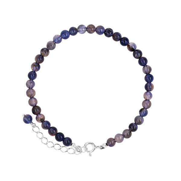 Stone & Silver Armband Iolith