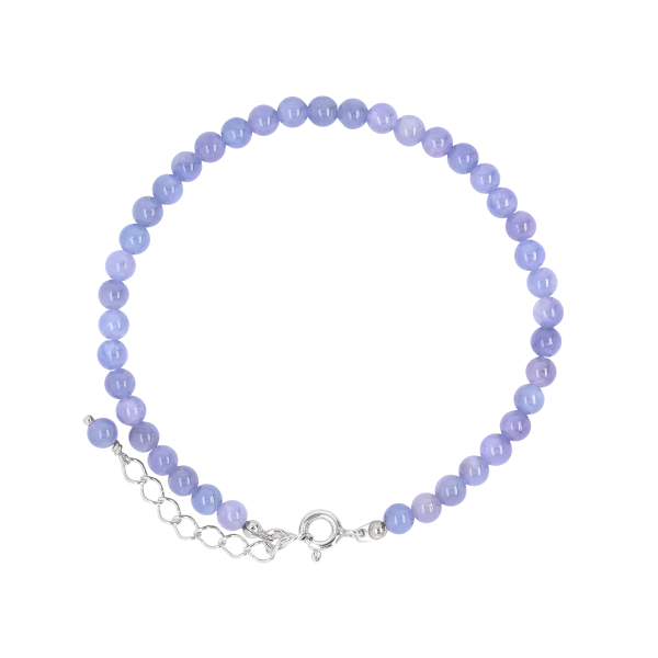 Stone & Silver Armband Tansanit
