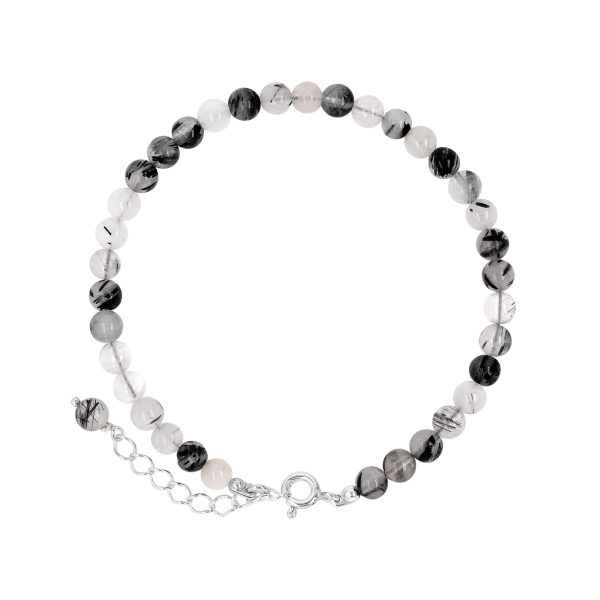 Stone & Silver Armband Turmalinquarz