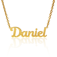 Namenskette Modell "Daniel" mit Deinem Namen