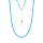Stone & Silver Choker-Halskette Apatit
