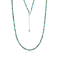 Stone & Silver Choker-Halskette Türkis