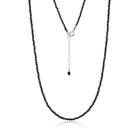 Stone & Silver Halskette Spinell