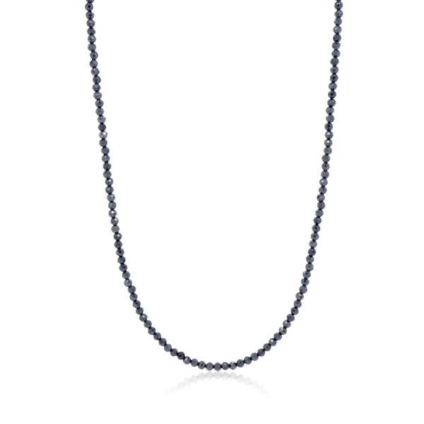 Stone &amp; Silver Halskette Spinell grau