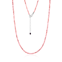 Stone & Silver Halskette Rhodochrosit