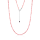 Stone & Silver Halskette Rhodochrosit