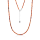 Stone & Silver Choker-Halskette Achat Braun