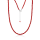 Stone & Silver Choker-Halskette Karneol