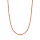 Stone & Silver Choker-Halskette Granat Orangerot