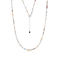 Stone & Silver Choker-Halskette Morganit