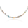 Stone &amp; Silver Choker-Halskette Morganit