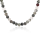 Stone & Silver Halskette Moosachat