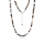 Stone & Silver Halskette Moosachat