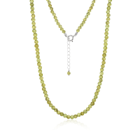 Stone &amp; Silver Choker-Halskette Peridot