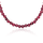 Stone & Silver Choker-Halskette Granat