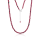 Stone & Silver Choker-Halskette Granat