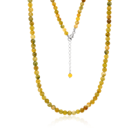 Stone & Silver Halskette Serpentin