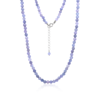 Stone & Silver Halskette Tansanit