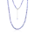 Stone & Silver Halskette Tansanit