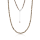 Stone & Silver Choker-Halskette Pyrit