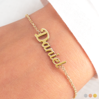 Armband &quot;Daniel&quot; mit Deinem Namen