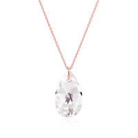 Crystal & Silver Halskette Pear Moonlight Silber...